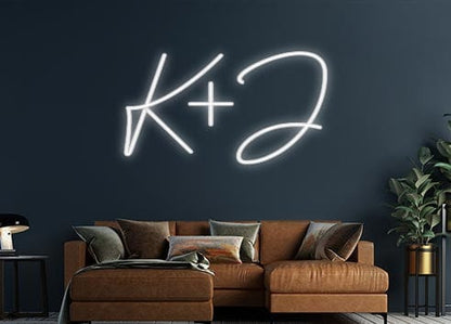 Design Your Own Sign K+J