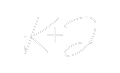 Design Your Own Sign K+J