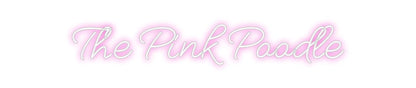 Design Your Own Sign The Pink Poodle