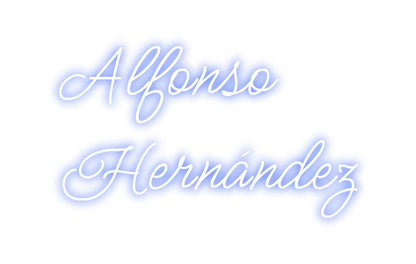 Design Your Own Sign Alfonso
Hern...