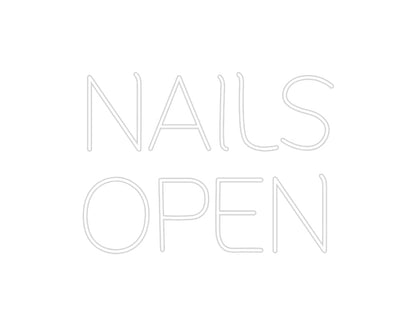 Design Your Own Sign NAILS
OPEN