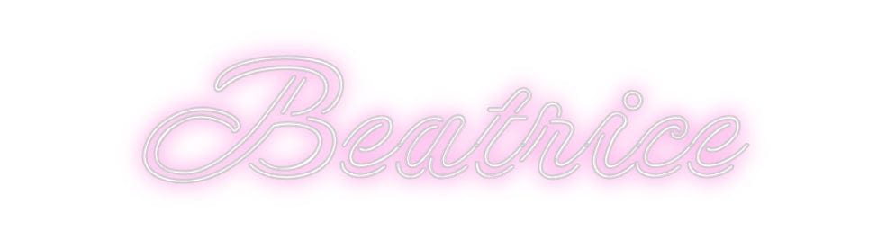Design Your Own Sign Beatrice