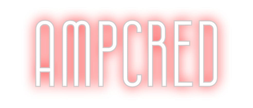 Design Your Own Sign AmpcRed