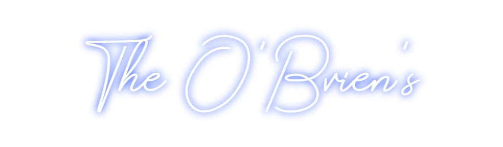 Design Your Own Sign The O'Brien's