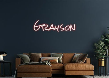 Design Your Own Sign Grayson