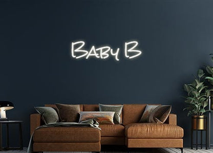 Design Your Own Sign Baby B