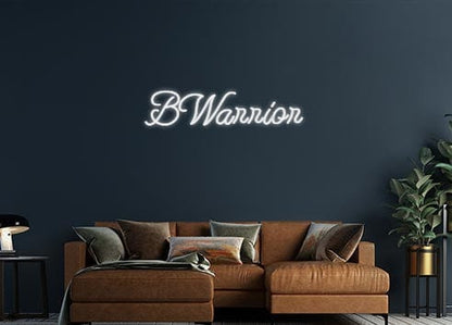Design Your Own Sign BWarrior