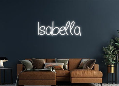 Design Your Own Sign Isabella