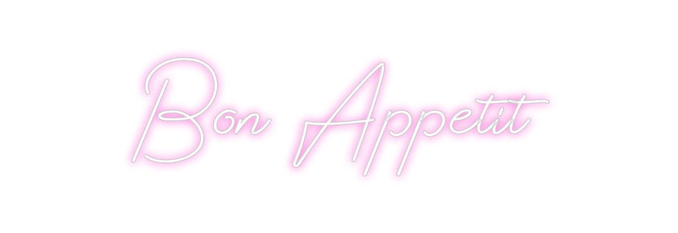 Design Your Own Sign Bon Appetit