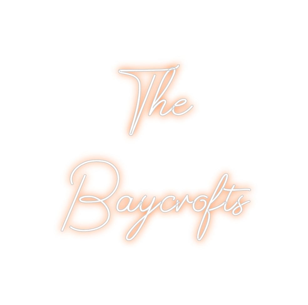 Design Your Own Sign The
Baycrofts