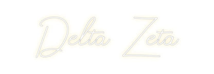 Design Your Own Sign Delta Zeta