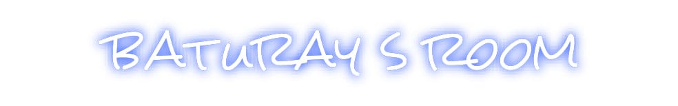 Design Your Own Sign baturay s room