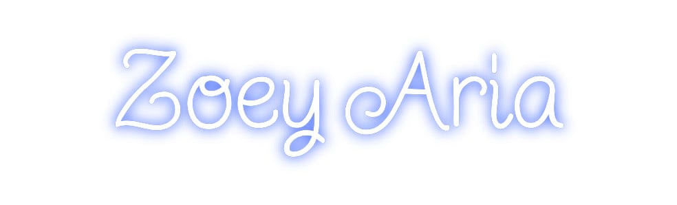 Design Your Own Sign Zoey Aria