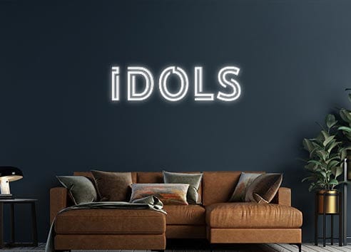 Design Your Own Sign IDOLS