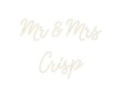 Design Your Own Sign Mr & Mrs 
Cr...