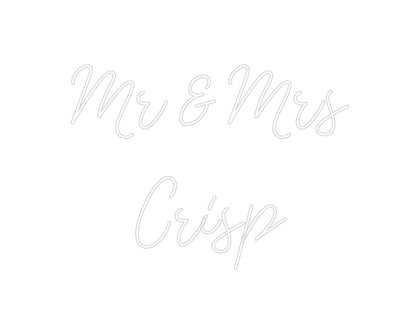 Design Your Own Sign Mr & Mrs 
Cr...