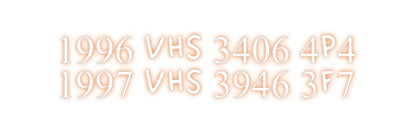 Design Your Own Sign 1996 VHS 3406...