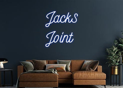 Design Your Own Sign Jacks 
Joint