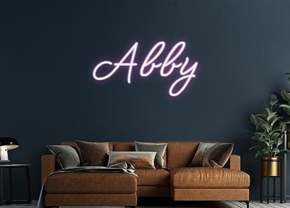 Design Your Own Sign Abby