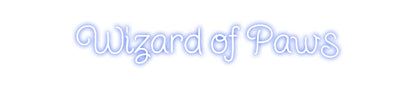 Design Your Own Sign Wizard of Paws
