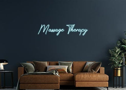 Design Your Own Sign Massage Therapy