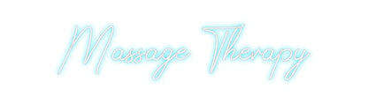 Design Your Own Sign Massage Therapy