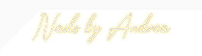 Design Your Own Sign Nails by Andrea