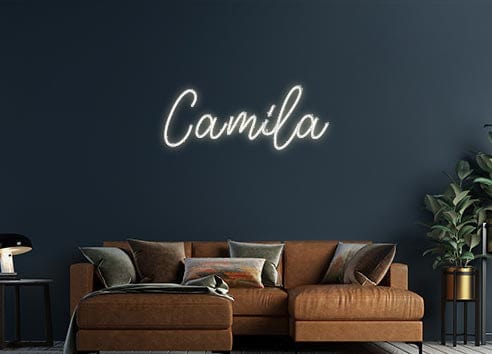 Design Your Own Sign Camila