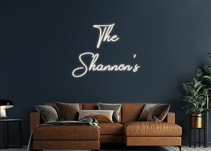 Design Your Own Sign The
Shannon's