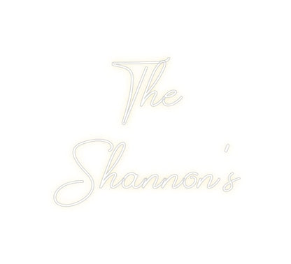 Design Your Own Sign The
Shannon's