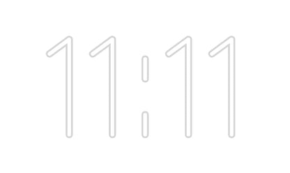 Design Your Own Sign 11:11