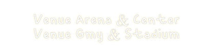 Design Your Own Sign Venue Arena &...