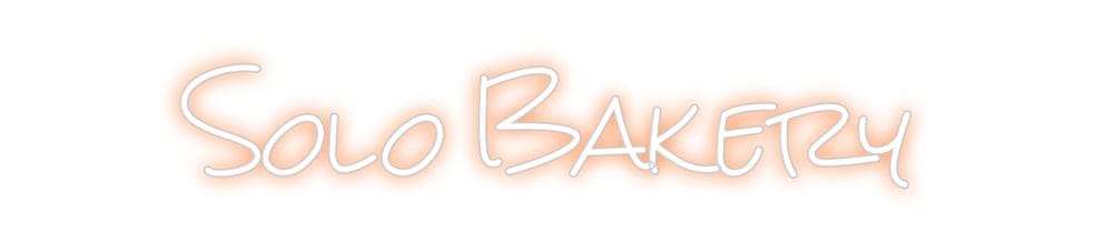 Design Your Own Sign Solo Bakery