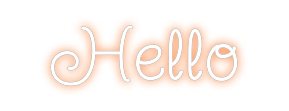 Design Your Own Sign Hello