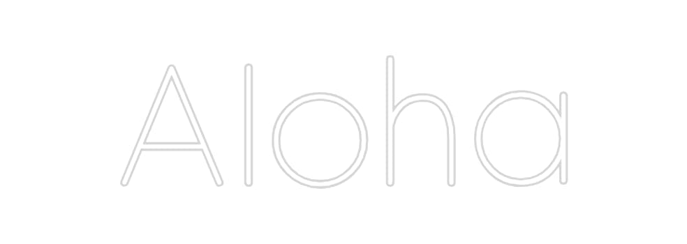 Design Your Own Sign Aloha