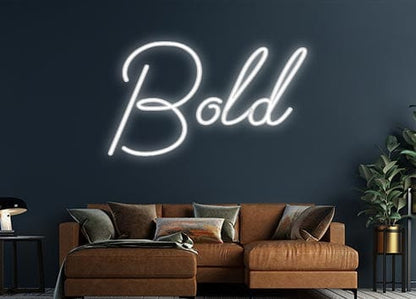 Design Your Own Sign Bold