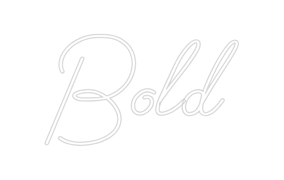 Design Your Own Sign Bold