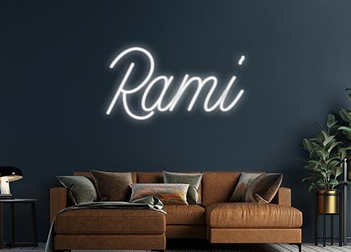 Design Your Own Sign Rami