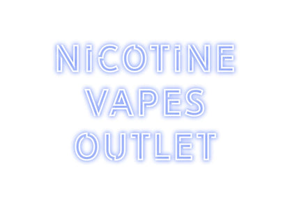 Design Your Own Sign NICOTINE 
VA...