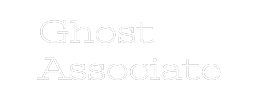 Design Your Own Sign Ghost
Associ...