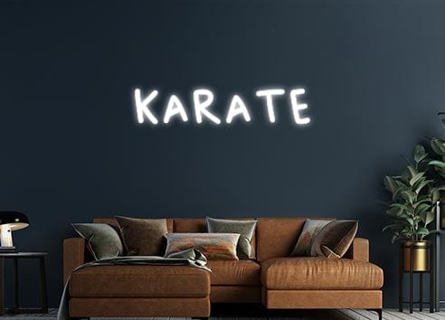 Design Your Own Sign KARATE