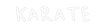 Design Your Own Sign KARATE