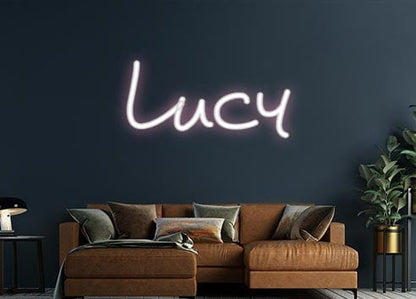 Design Your Own Sign Lucy