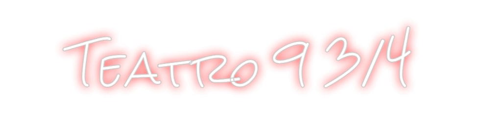 Design Your Own Sign Teatro 9 3/4