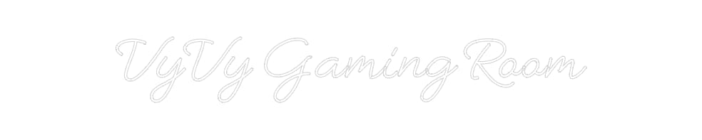 Design Your Own Sign VyVy Gaming R...