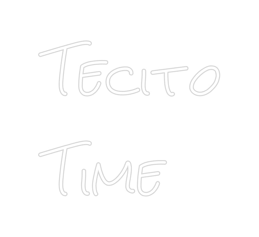 Design Your Own Sign Tecito 
Time