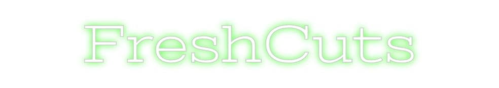 Design Your Own Sign FreshCuts