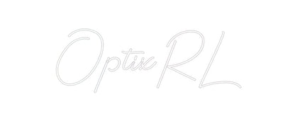 Design Your Own Sign OptixRL