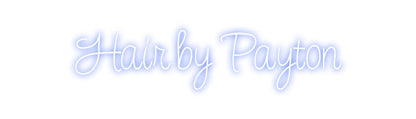 Design Your Own Sign Hair by Payton