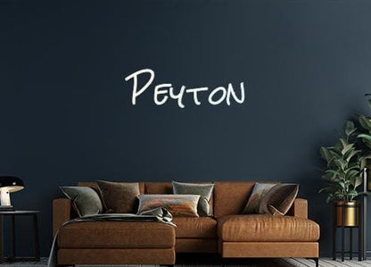 Design Your Own Sign Peyton